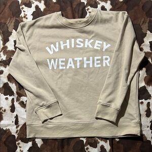 Panache Apparel Whiskey Weather Tan Crewneck M